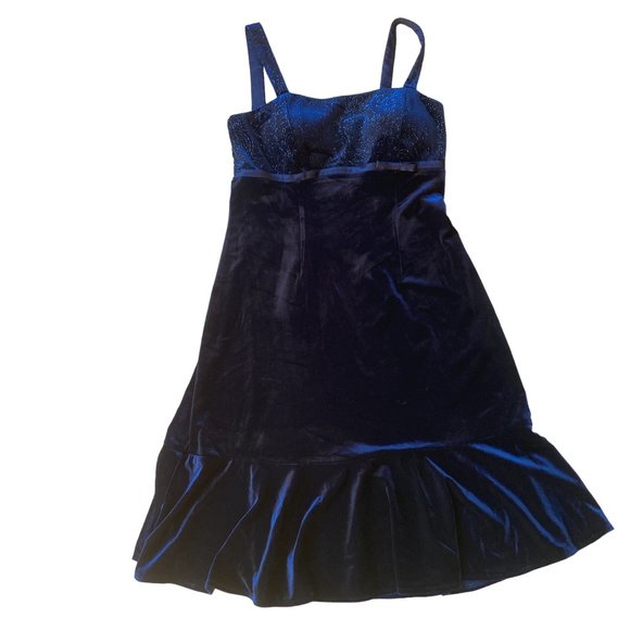 NWOT Vintage Velvet Babydoll Dress & Jacket Hoco Fairy Whimsigoth Sparkle-12P - Picture 13 of 16